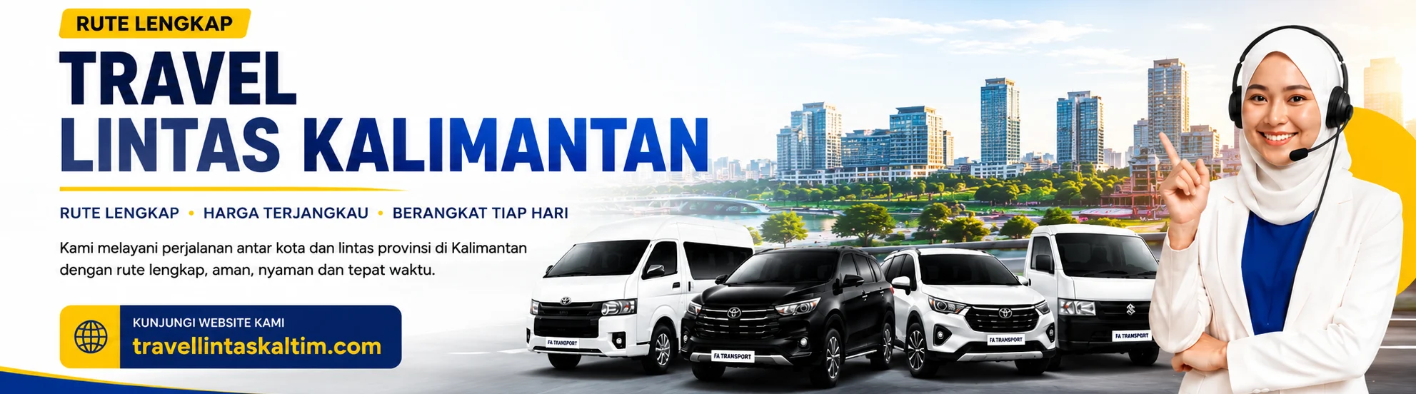PUSAT TRAVEL KALIMANTAN TIMUR - FA TRANSPORT - TRAVEL LINTAS KALTIM - FA TRANSPORT